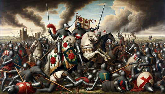The Wars of Roses: A Saga of Clashing Houses and Royal Rumbles - Britannic Nostalgia - Clothes with Legacy
